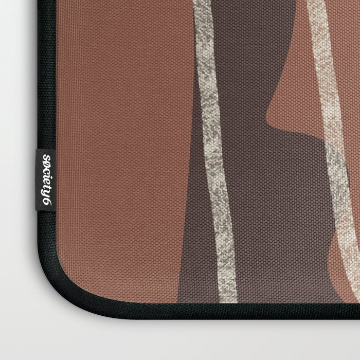 Organic Minimalist Layers 1 Laptop Sleeve Gallery Image 3