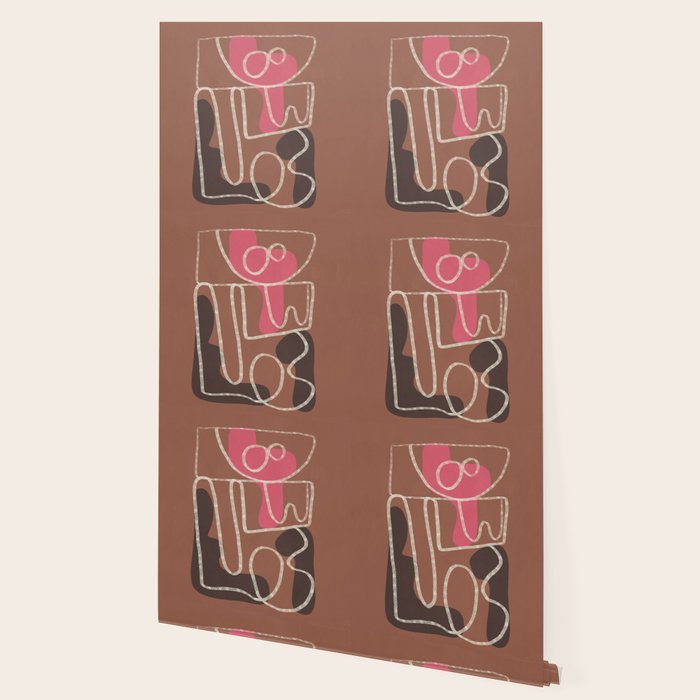 Organic Minimalist Layers 1 Wallpaper Gallery Image 2