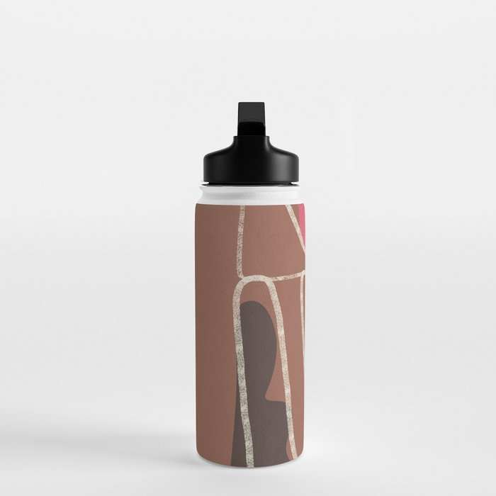 Organic Minimalist Layers 1 Water Bottle Gallery Image 3