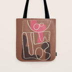 Organic Minimalist Layers 1 Tote Bag Gallery Image 1
