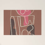 Organic Minimalist Layers 1 Welcome Mat Gallery Image 1