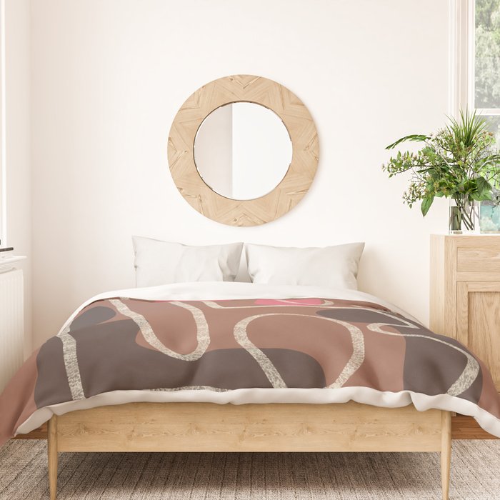 Organic Minimalist Layers 1 Duvet Cover Gallery Image 3