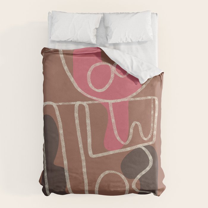Organic Minimalist Layers 1 Duvet Cover Gallery Image 6