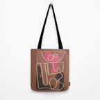 Organic Minimalist Layers 1 Tote Bag Gallery Image 2