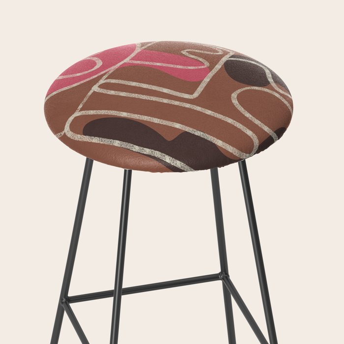 Organic Minimalist Layers 1 Stool Gallery Image 2