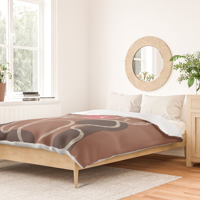 Organic Minimalist Layers 1 Duvet Cover Gallery Image 2