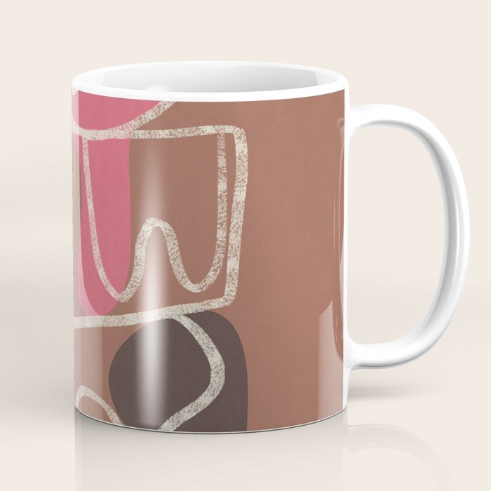 Organic Minimalist Layers 1 Coffee Mug Gallery Image 1