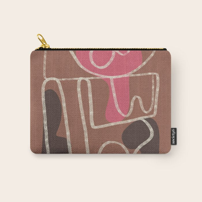 Organic Minimalist Layers 1 Carry All Pouch Gallery Image 1