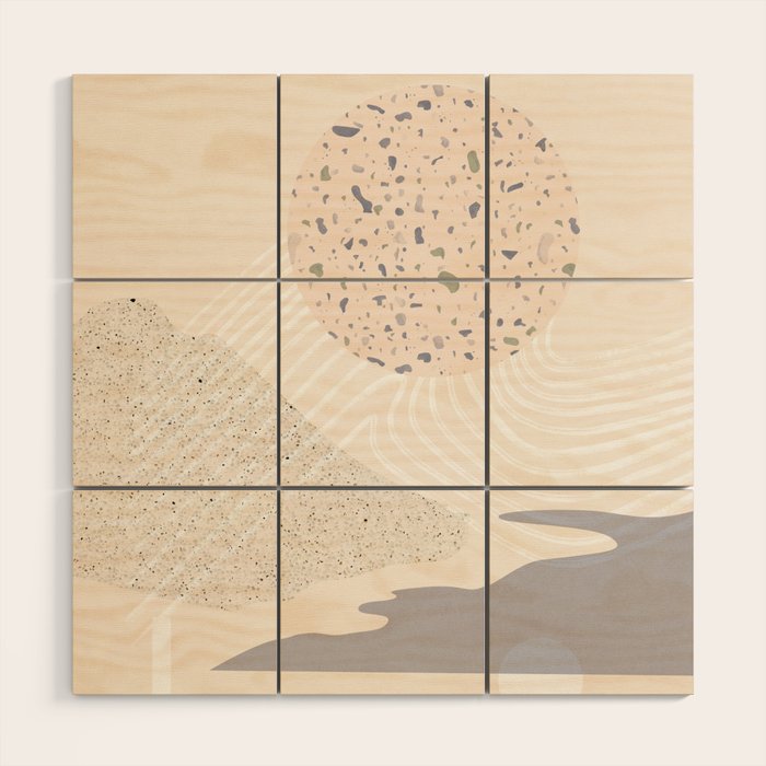 Soft landscape Wood Wall Art Gallery Image 1