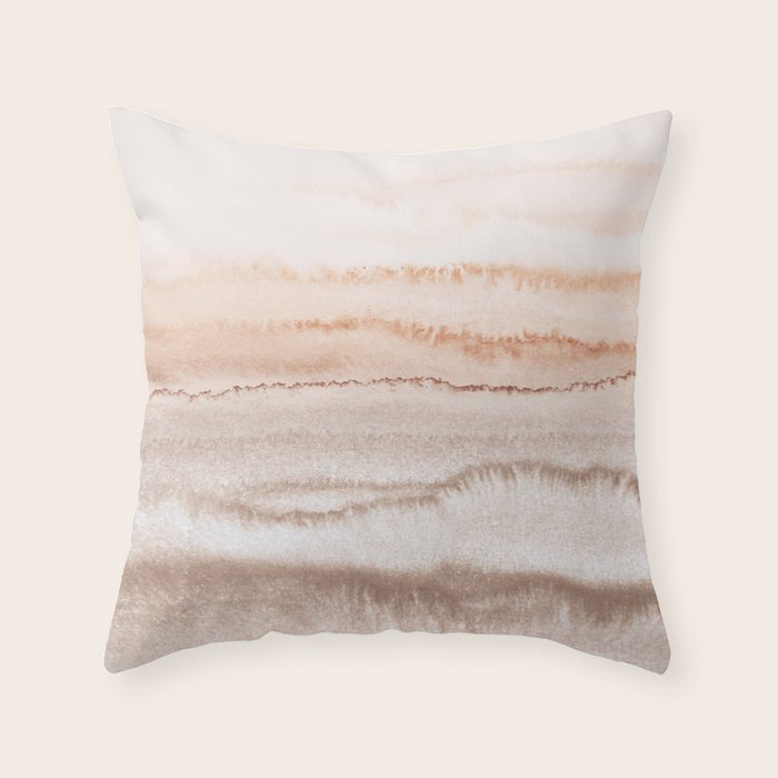 WITHIN THE TIDES NATURAL TWO by Monika Strigel Throw Pillow Gallery Image 6
