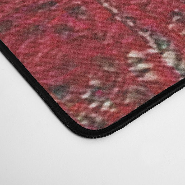 Brilliant Red Antique Moroccan Rug Print Desk Mat Gallery Image 4