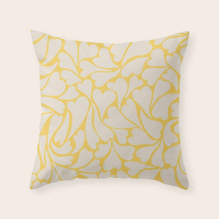 Hearts #1 Throw Pillow Gallery Image 6