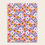 Floral Bliss - Tropical Pink Pattern Notebook Gallery Image 4