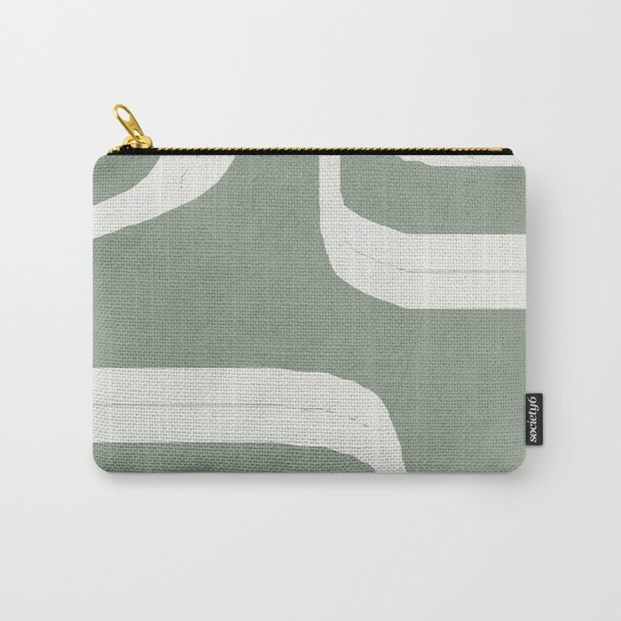 Abstract Lines II Carry All Pouch Gallery Image 1