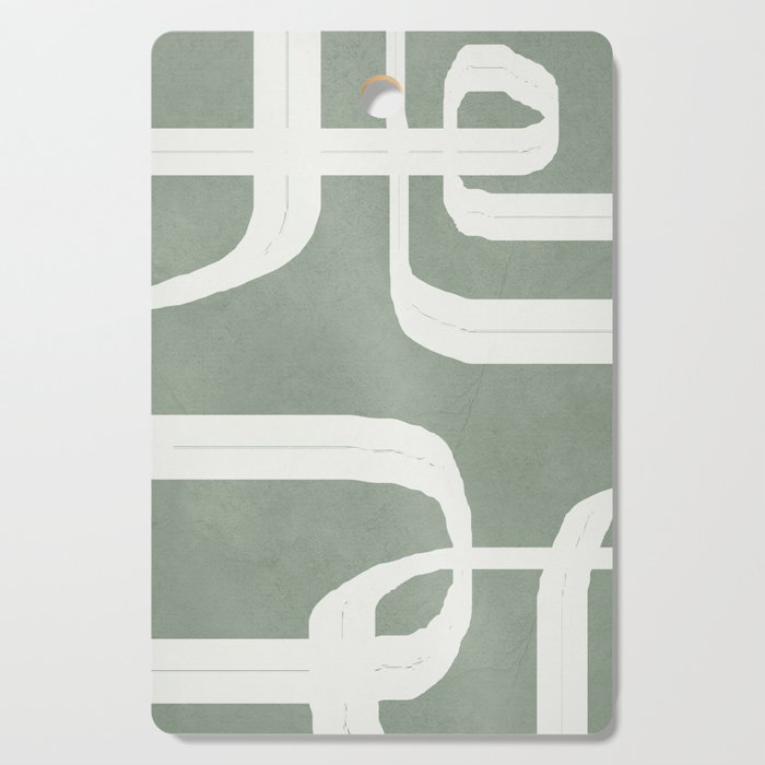 Abstract Lines II Cutting Board Gallery Image 1