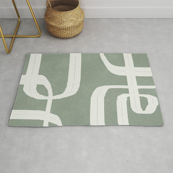 Abstract Lines II Rug Gallery Image 1