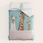 Playful Gangs in Bathtub Blue Comforter Gallery Image 6