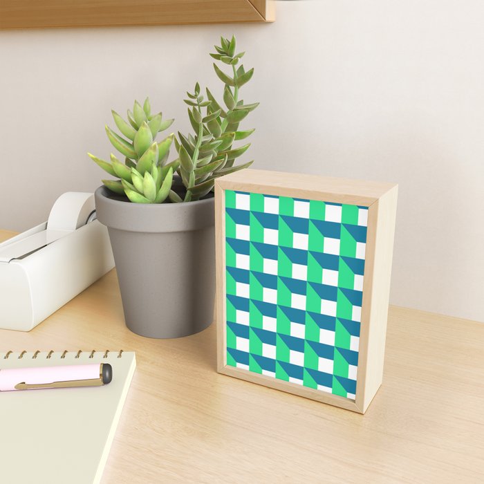 Modern Geometric 52 Mini Art Print Gallery Image 2