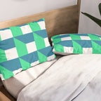 Modern Geometric 52 Pillow Sham Gallery Image 2