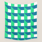 Modern Geometric 52 Wall Tapestry Gallery Image 4