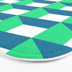 Modern Geometric 52 Bath Mat Gallery Image 3