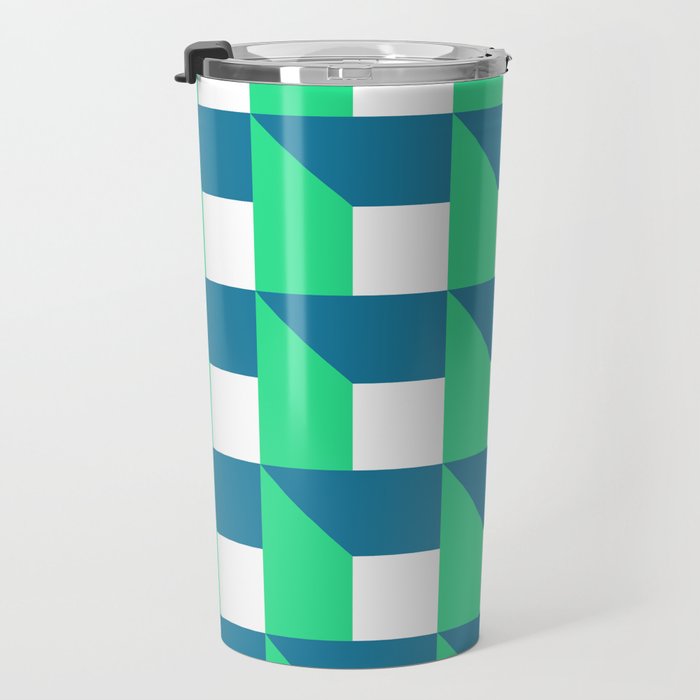 Modern Geometric 52 Travel Mug Gallery Image 3