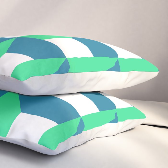 Modern Geometric 52 Pillow Sham Gallery Image 3