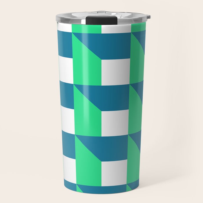 Modern Geometric 52 Travel Mug Gallery Image 1