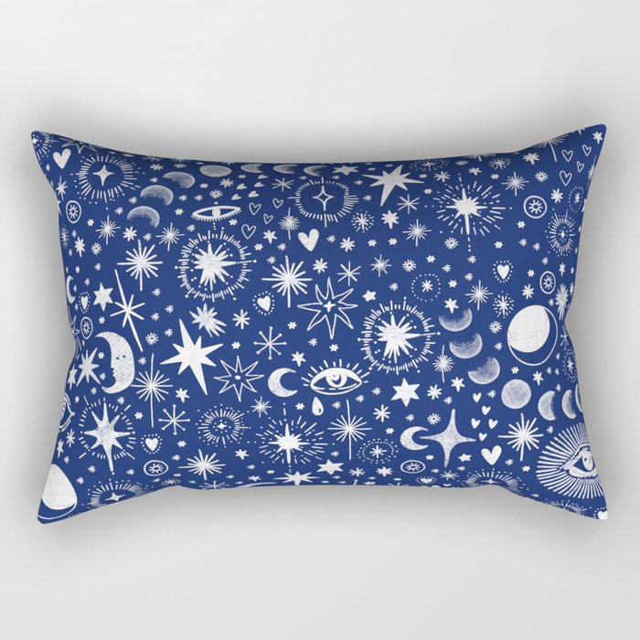 Magic love 1BW Rectangular Pillow Gallery Image 1