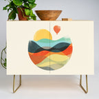 Let the world be your guide Credenza Gallery Image 1