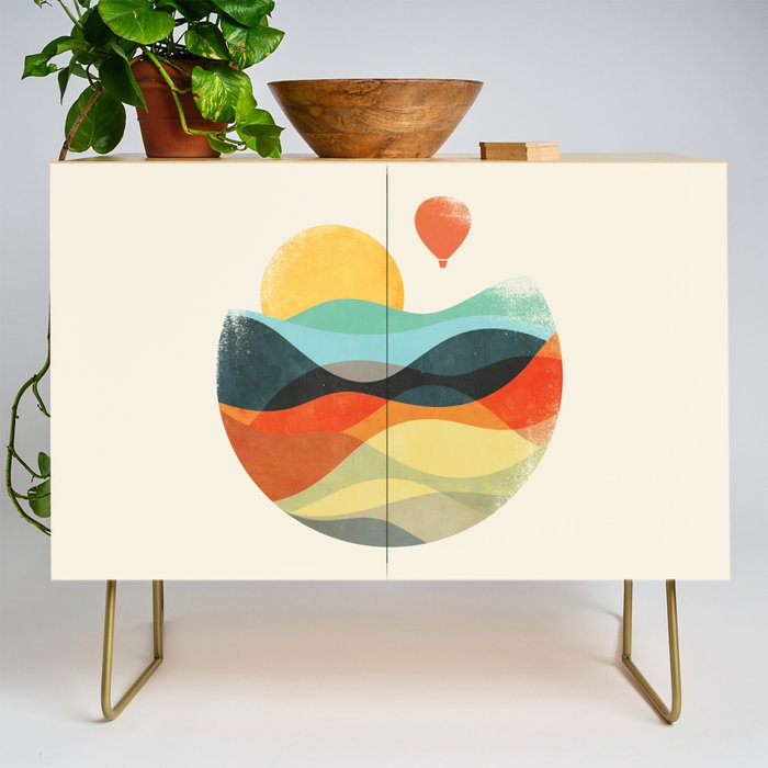 Let the world be your guide Credenza Gallery Image 1