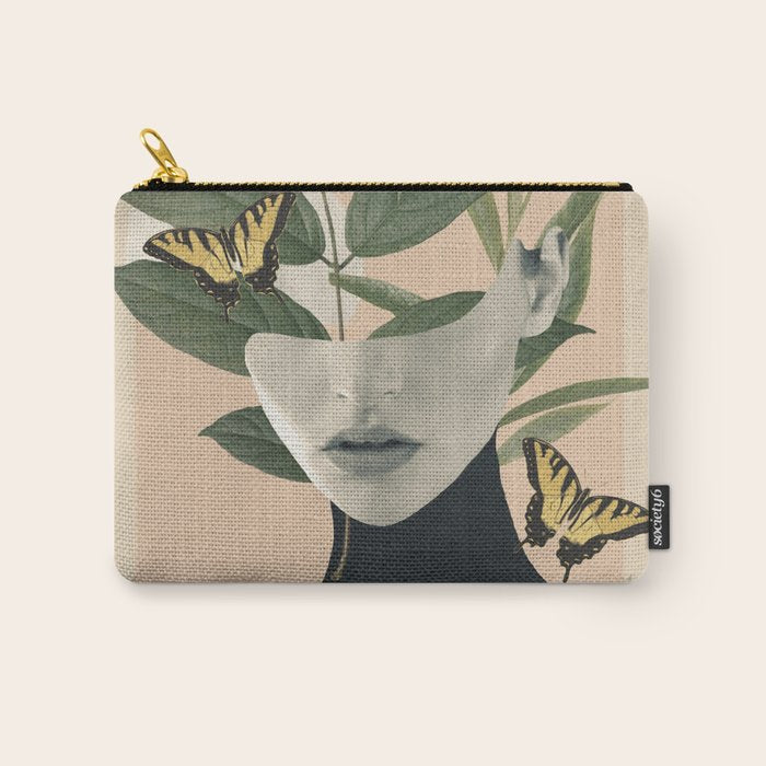 woman portrait /collage2 Carry All Pouch Gallery Image 1