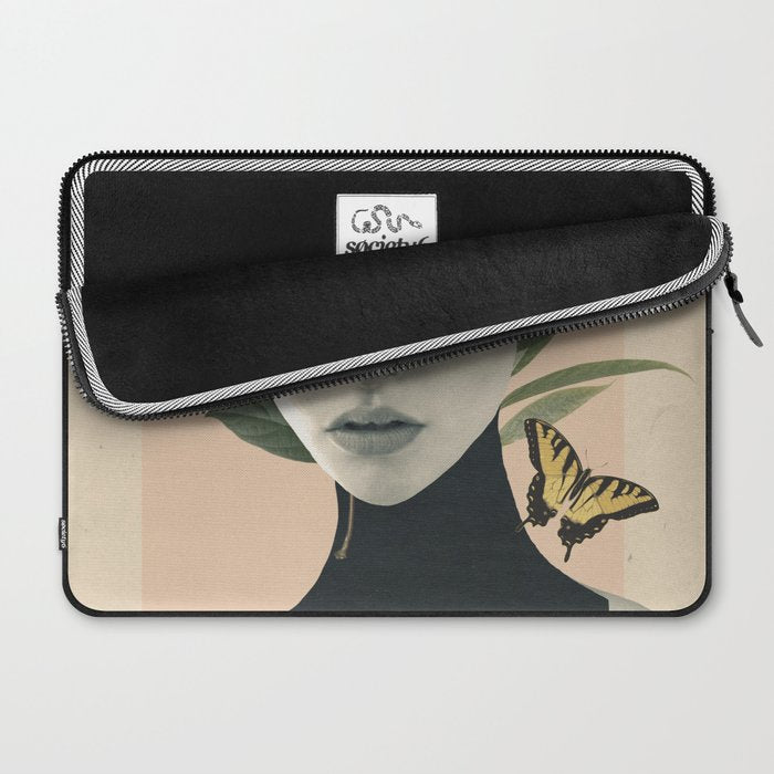 woman portrait /collage2 Laptop Sleeve Gallery Image 2