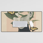 woman portrait /collage2 Desk Mat Gallery Image 1