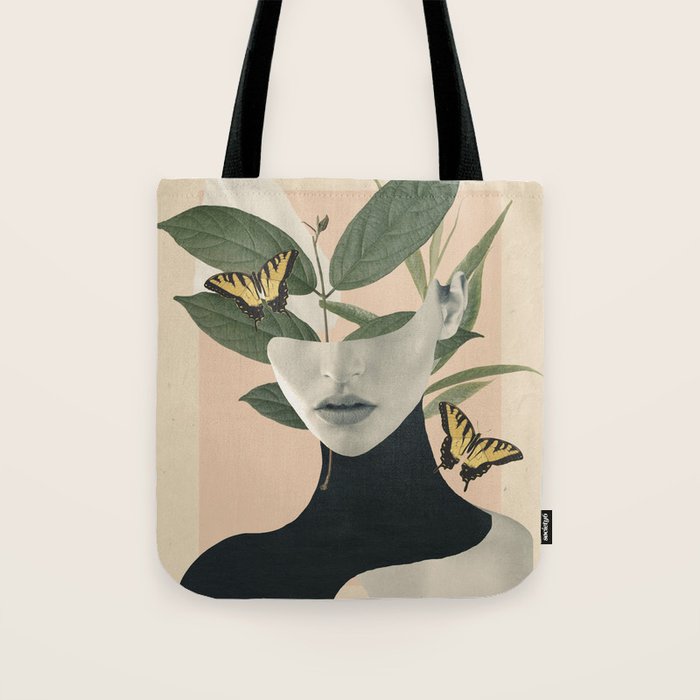 woman portrait /collage2 Tote Bag Gallery Image 1