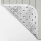 Two Tone Line Curvature LIII Bath Mat Gallery Image 2