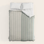 Two Tone Line Curvature LIII Duvet Cover Gallery Image 6