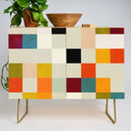 modern mid century chequers Credenza Gallery Image 1