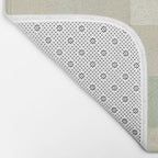 modern mid century chequers Bath Mat Gallery Image 2