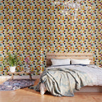 modern mid century chequers Wallpaper Gallery Image 3