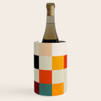 modern mid century chequers Wine Chiller Gallery Image 3