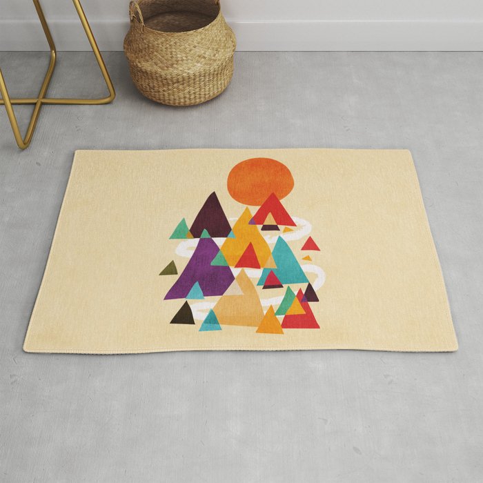 Let's visit the mountains Rug Gallery Image 1