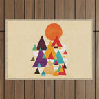 Let's visit the mountains Outdoor Rug Gallery Image 1