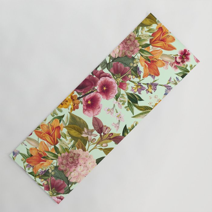 Summer Botanical Garden XVII Yoga Mat Gallery Image 1