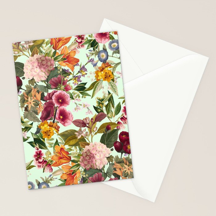 Summer Botanical Garden XVII Stationery Card Gallery Image 2
