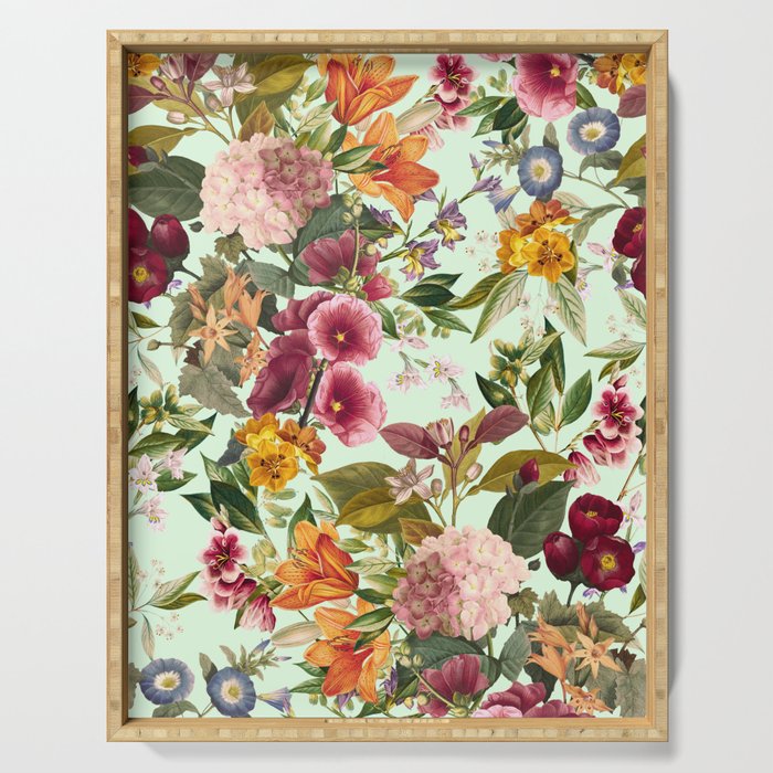 Summer Botanical Garden XVII Serving Tray Gallery Image 1
