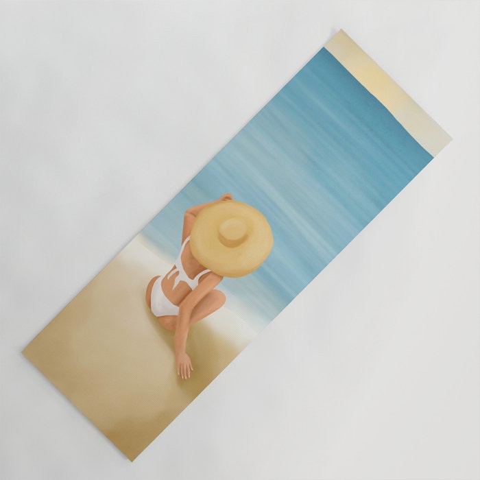 Beach Morning Yoga Mat Gallery Image 1