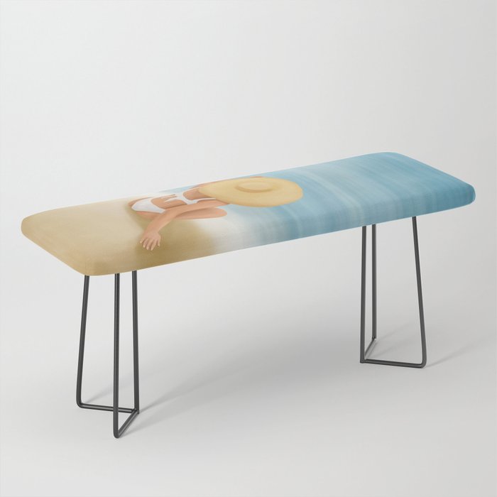 Beach Morning Bench Gallery Image 1