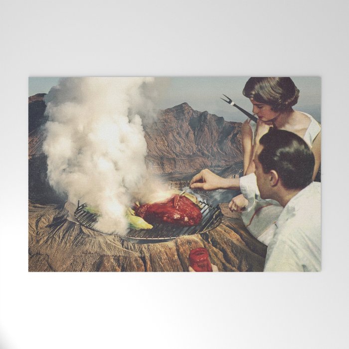 On a Good Day - Volcano BBQ Welcome Mat Gallery Image 1