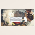 On a Good Day - Volcano BBQ Desk Mat Gallery Image 1